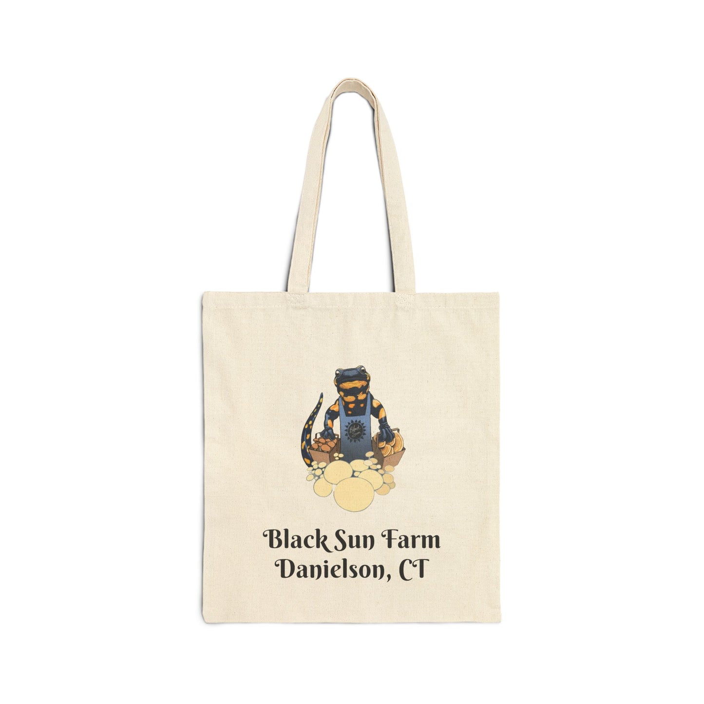 Black Sun Farm Logo Eco-Friendly Shopping Bag