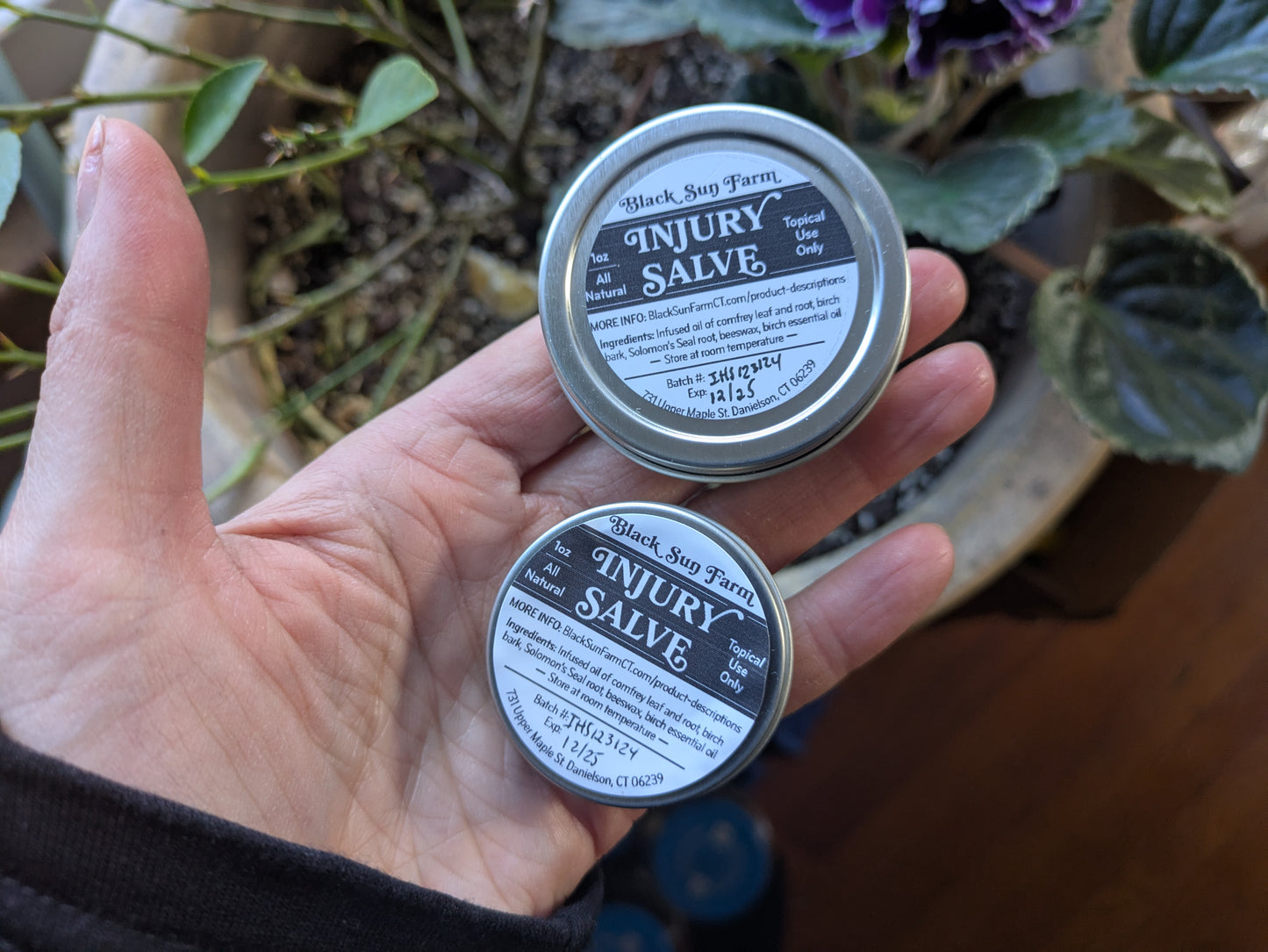 Injury Salve- Tin Container
