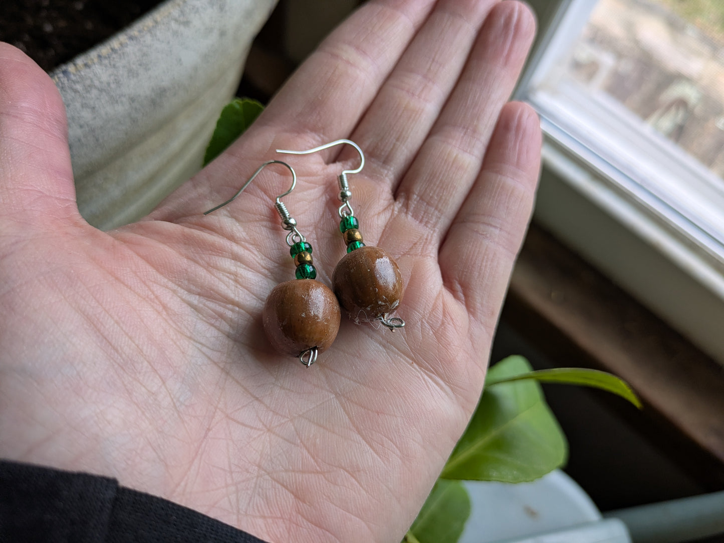 Acorn Earrings