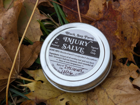 Injury Salve- Tin Container