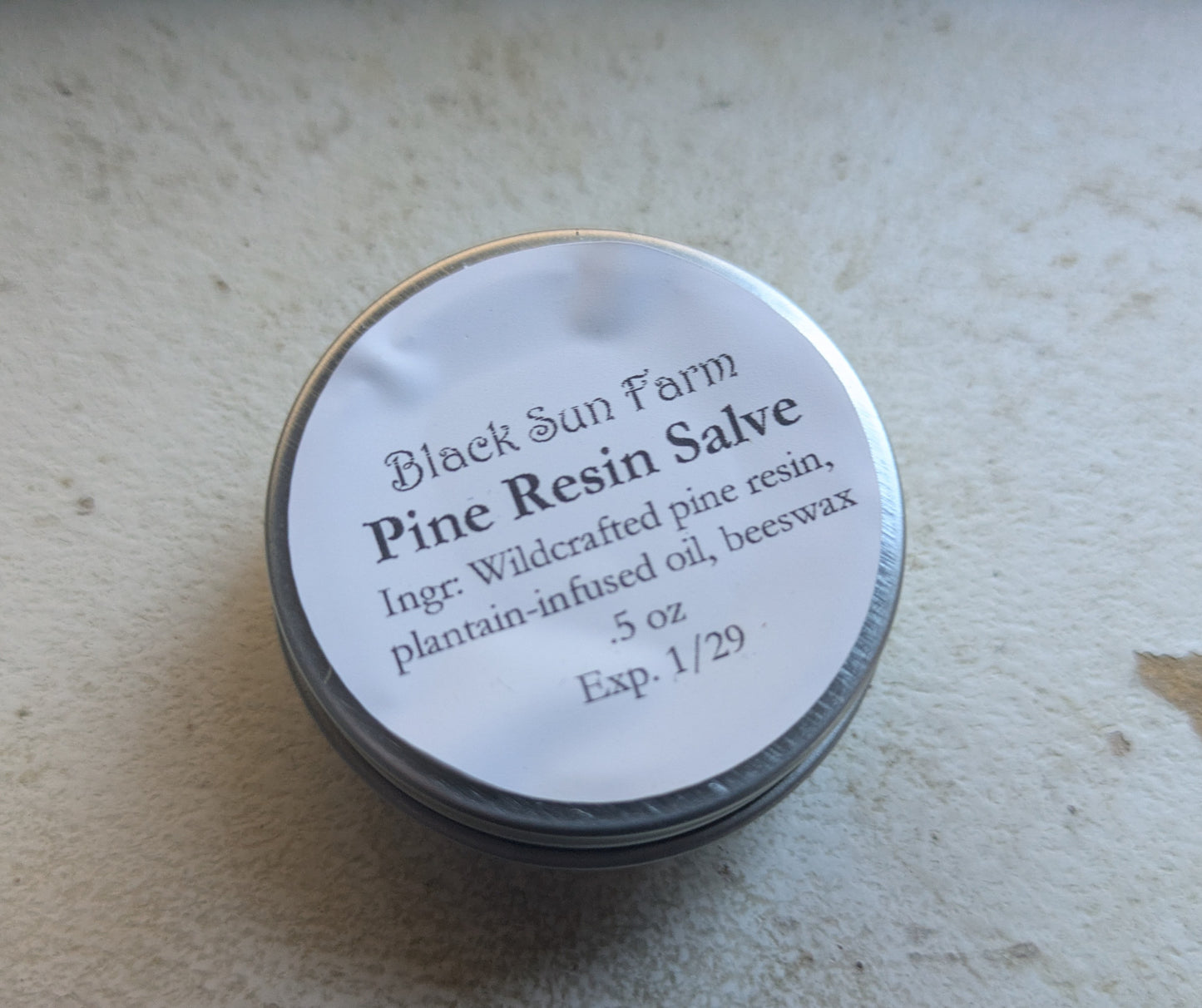 Pine Resin Salve