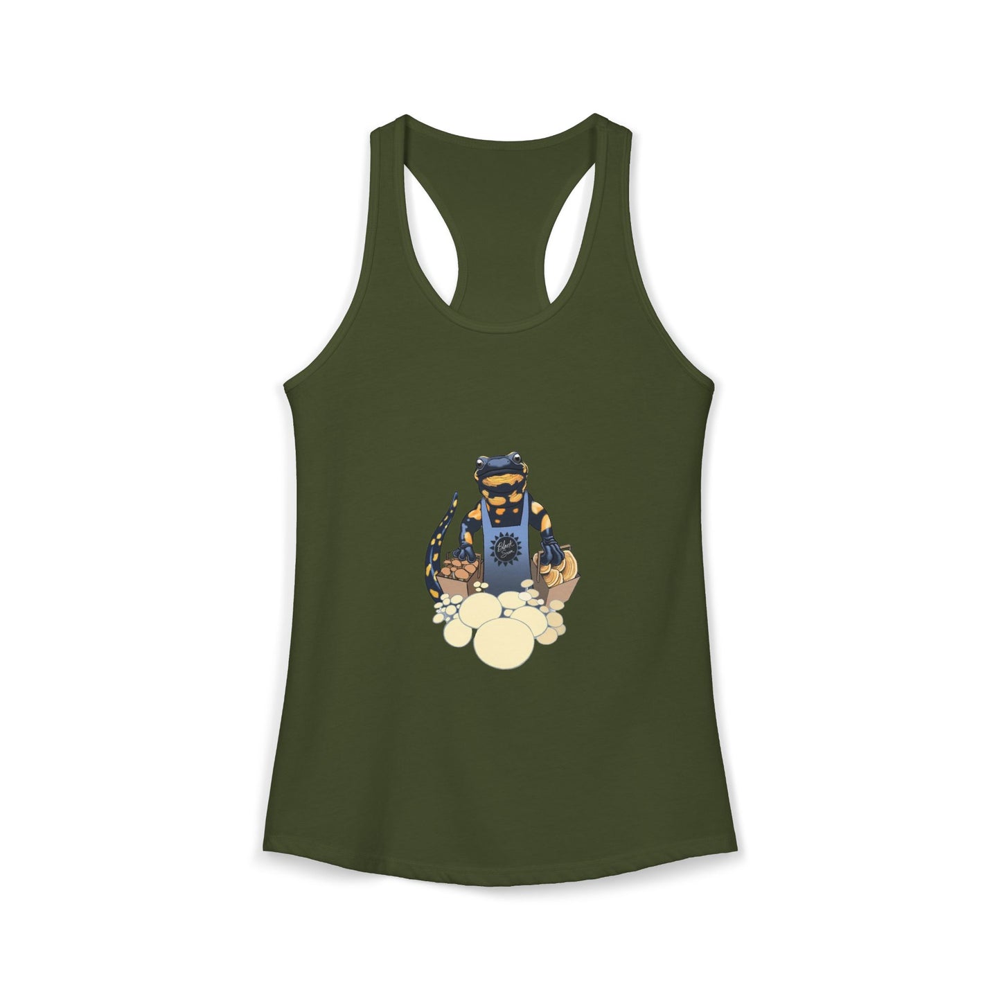 Black Sun Farm Salamander Women's Racerback Tank