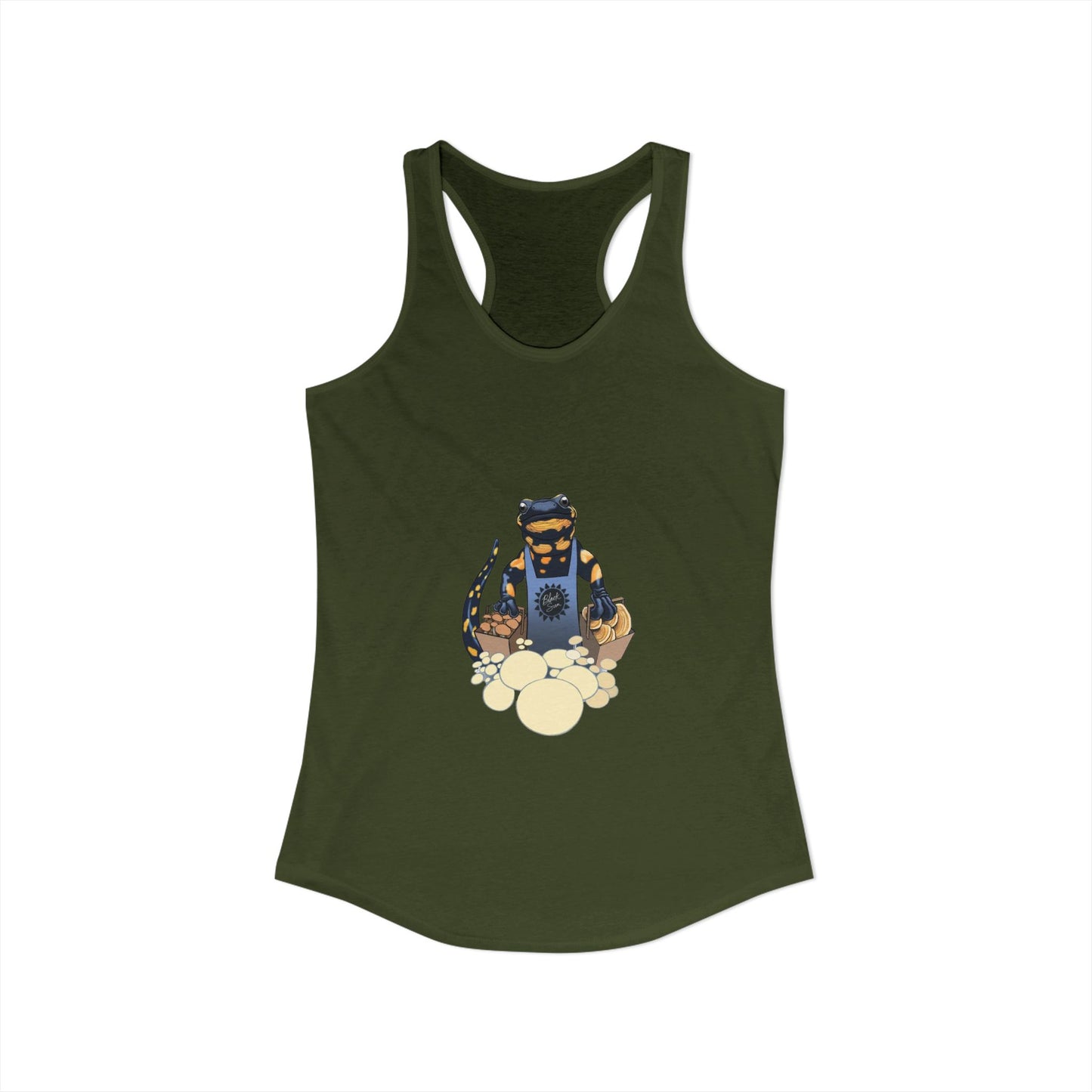 Black Sun Farm Salamander Women's Racerback Tank