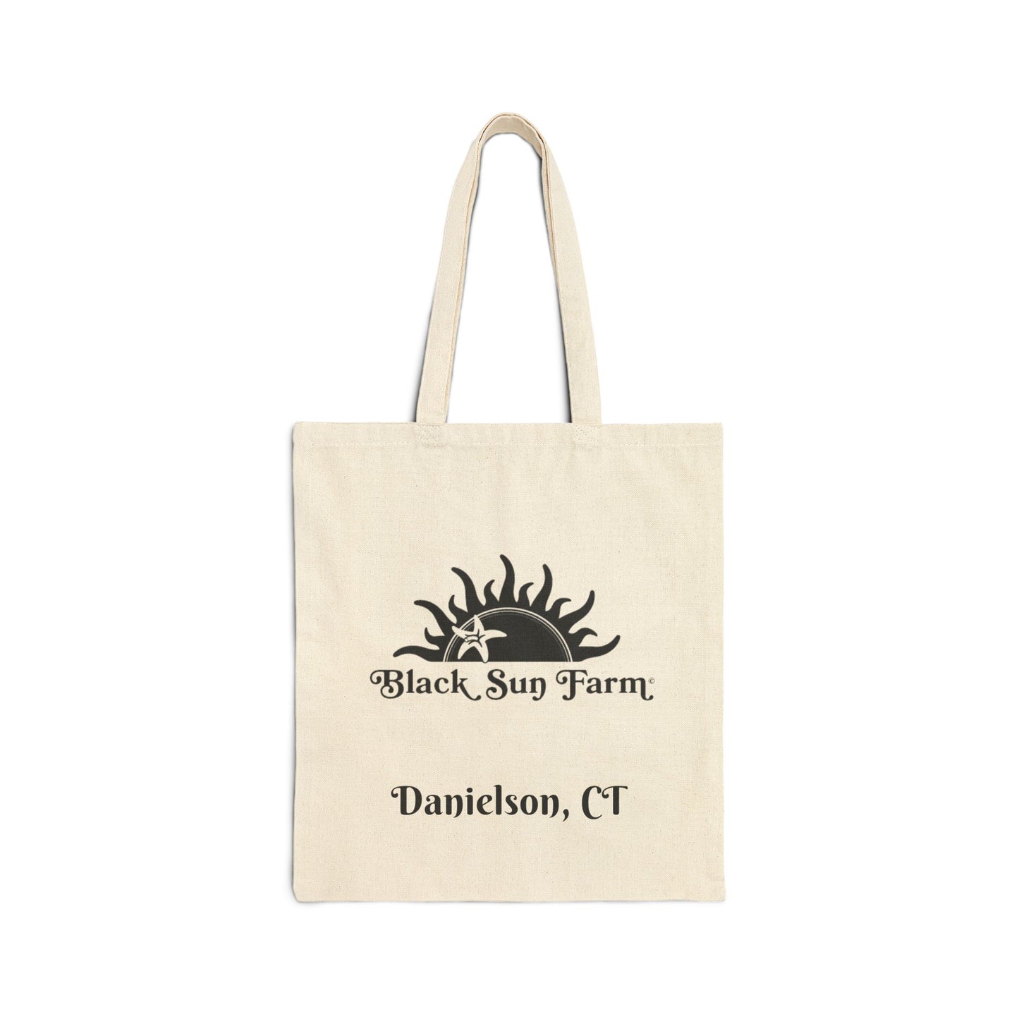 Black Sun Farm Logo Eco-Friendly Shopping Bag