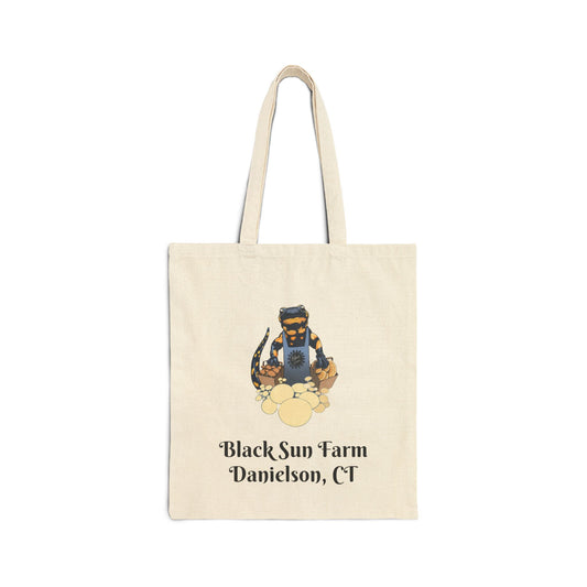 Black Sun Farm Logo Eco-Friendly Shopping Bag