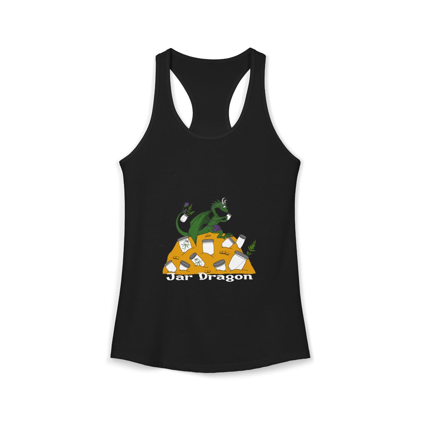 Jar Dragon Original design Women's Ideal Racerback Tank