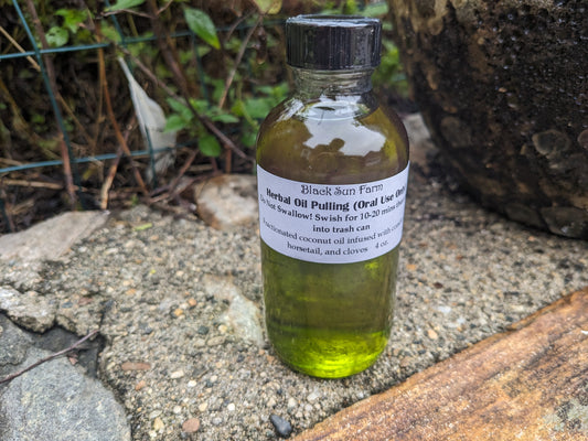 Comfrey Oil For Pulling (Teeth) CHECK ORAL CARE