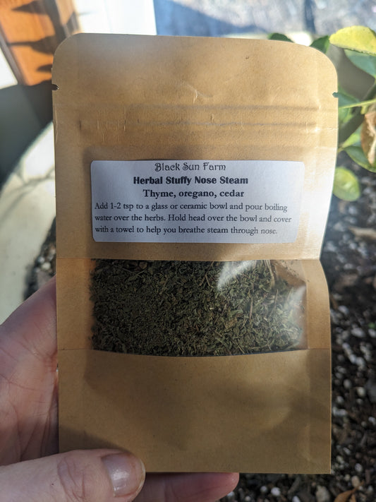 Herbal Stuffy Nose Steam