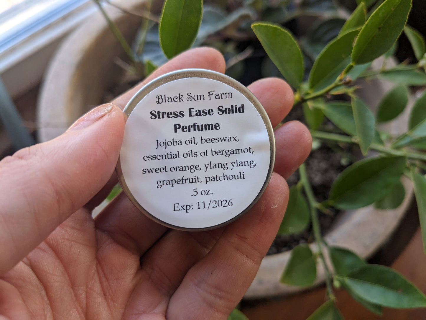 Stress Ease Solid Perfume