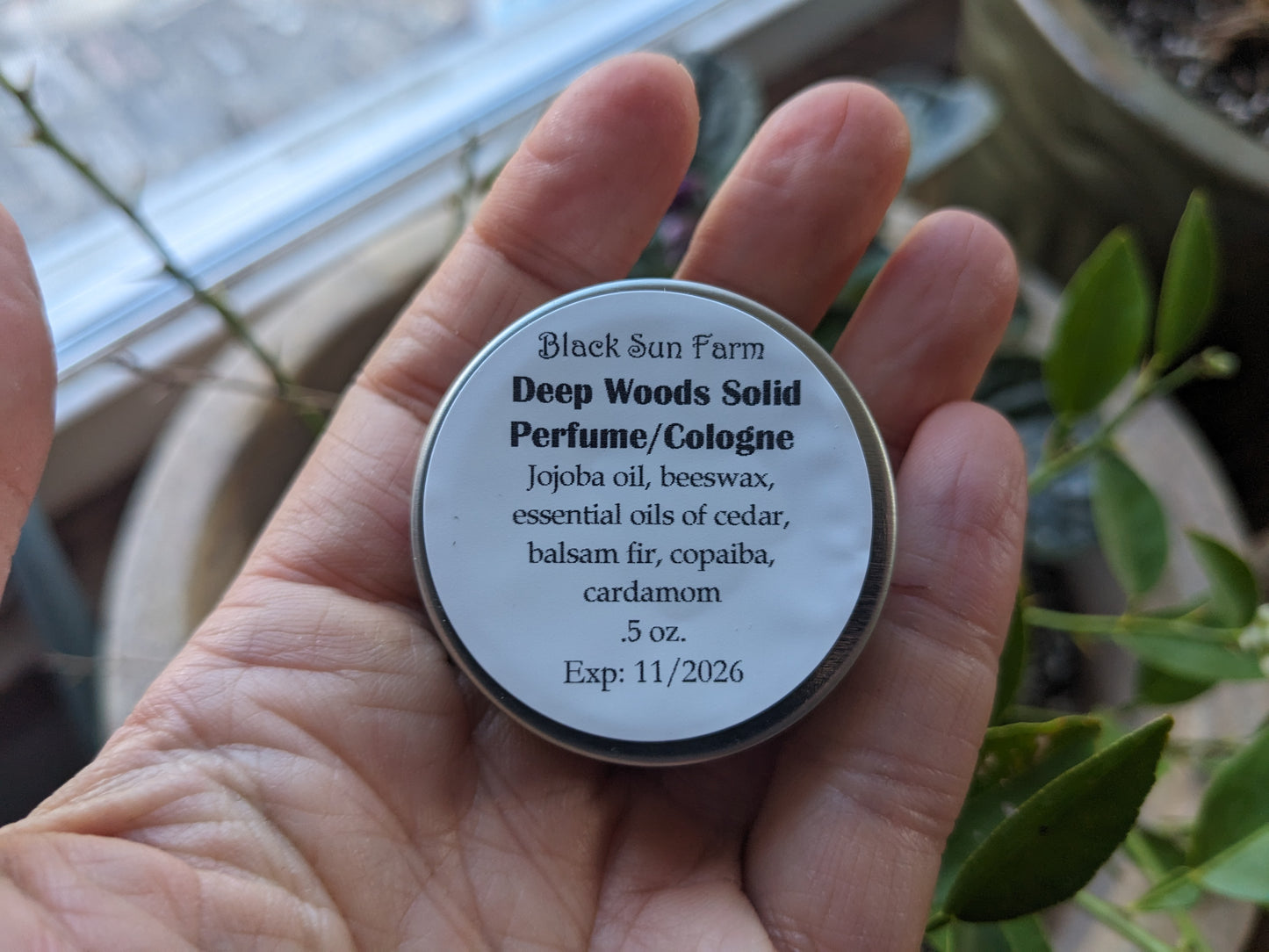 Deep Woods Solid Cologne/Perfume