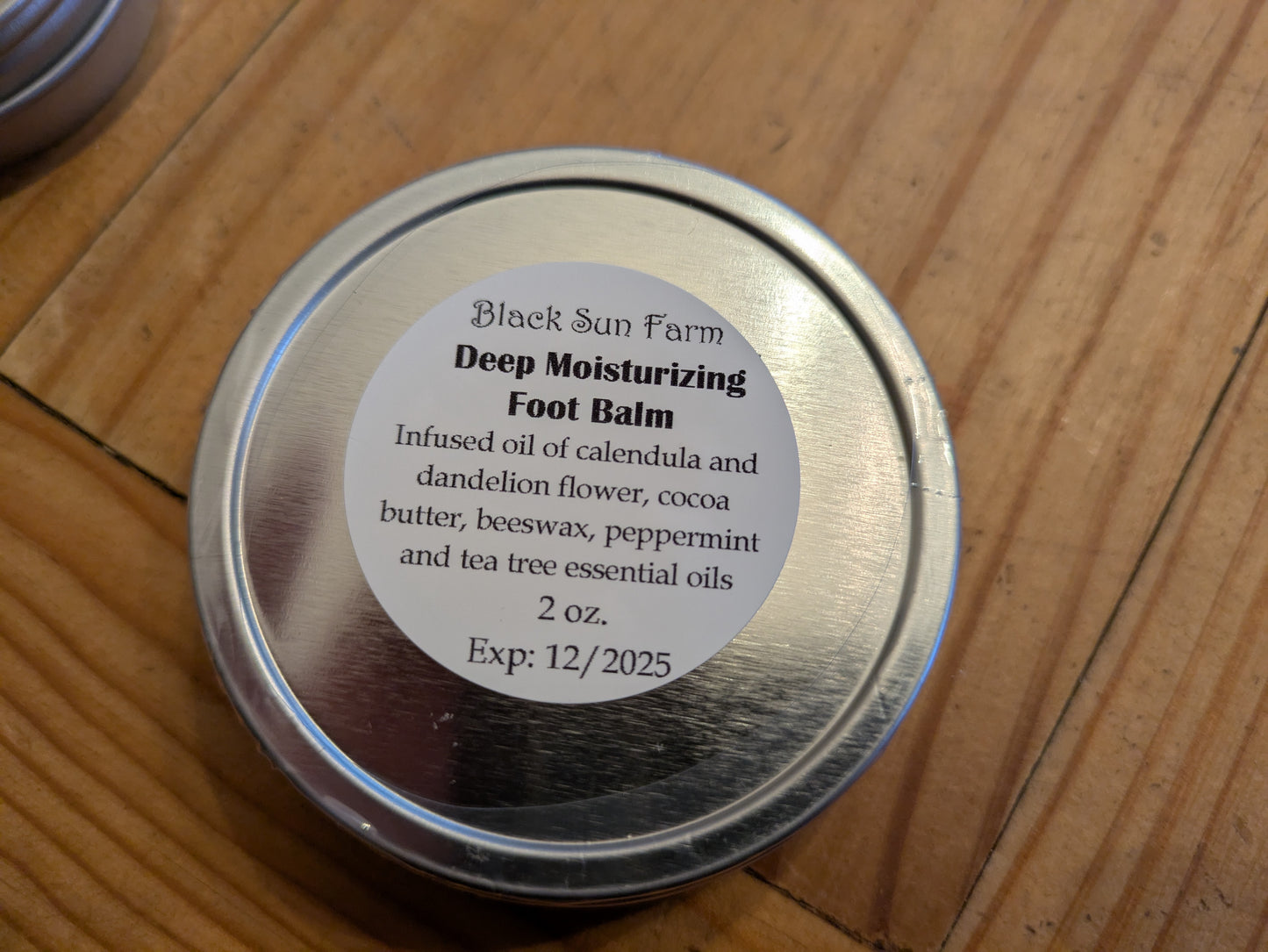 Deep Moisturizing Foot Balm