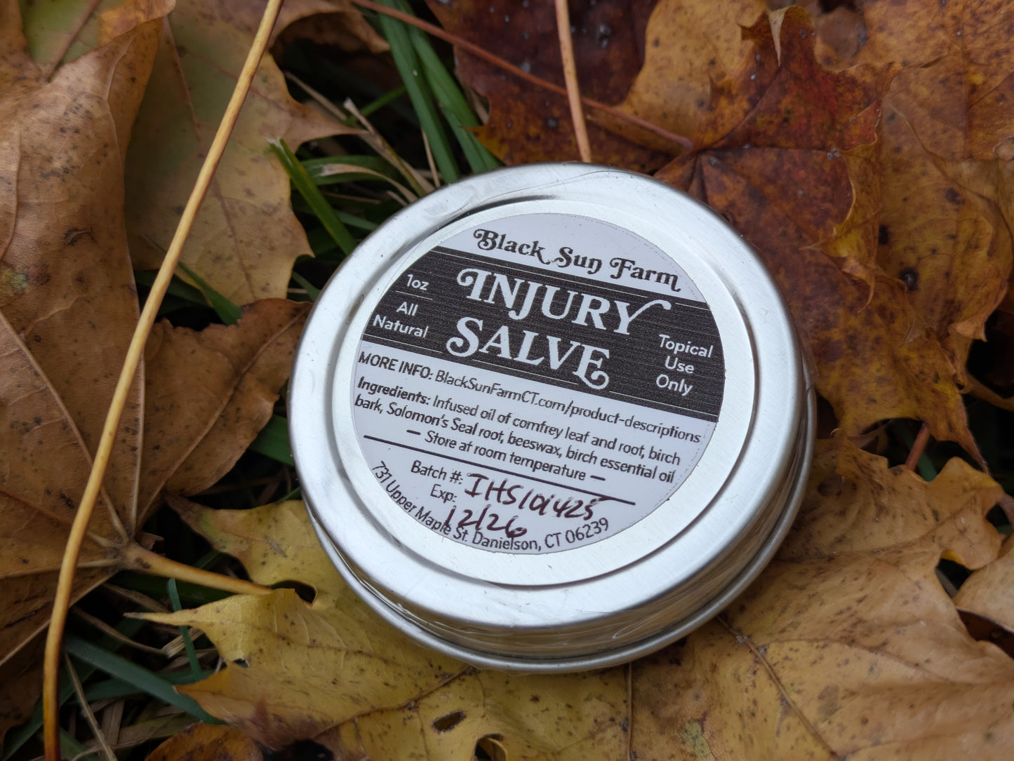 Injury Salve- Tin Container