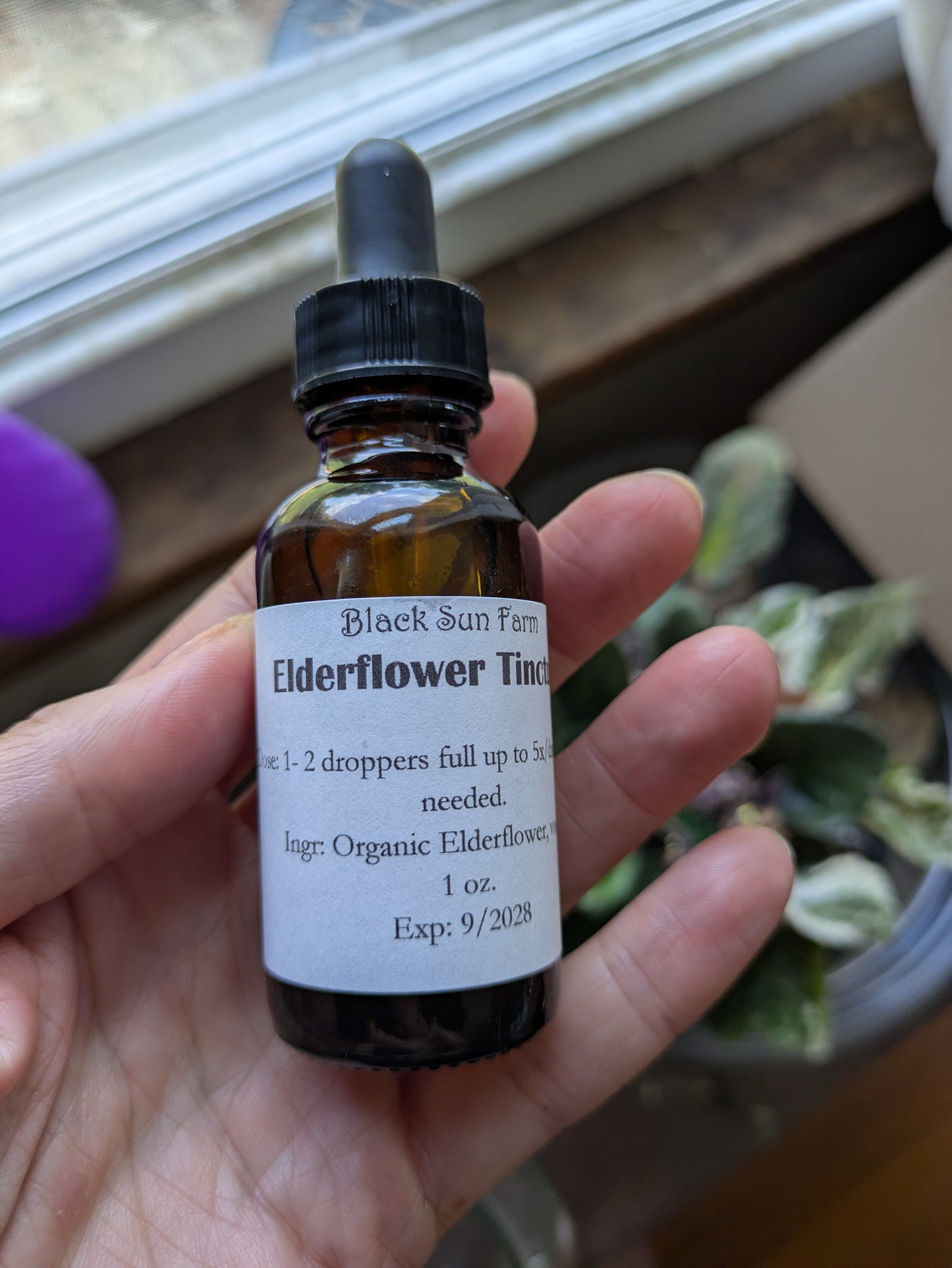 Elderflower Tincture